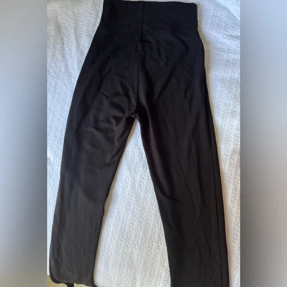 LESET Rio Stretch Ponte Slim Black Pants - Picture 5 of 6